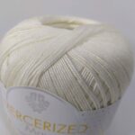 Kordonek Mercerized Mini Crochet 1152 ecru 1 scaled