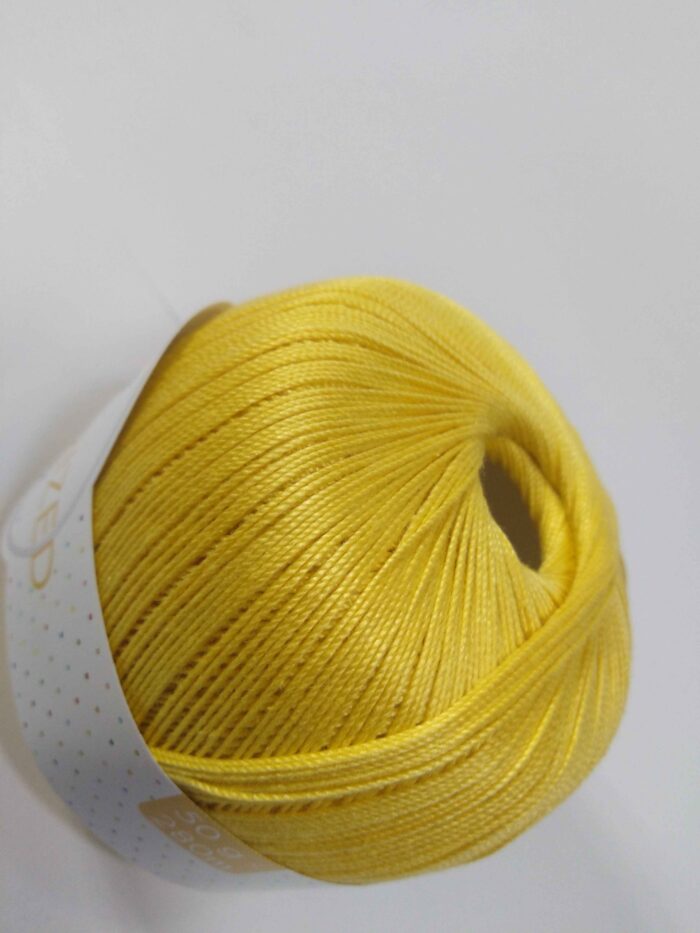 Kordonek Mercerized Mini Crochet miodowy 130 1 scaled